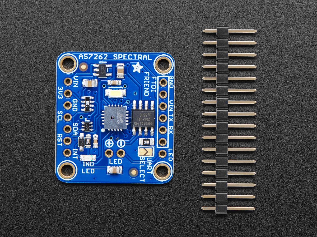 Adafruit AS7262 6-Channel Visible Light / Color Sensor Breakout - The Pi Hut