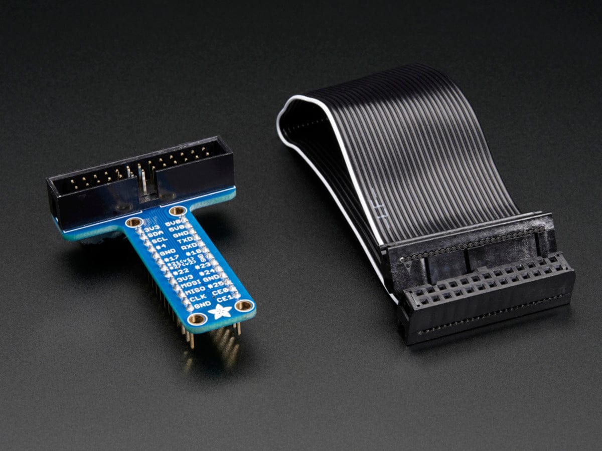 Adafruit Assembled Pi T-Cobbler Breakout for Raspberry Pi - The Pi Hut