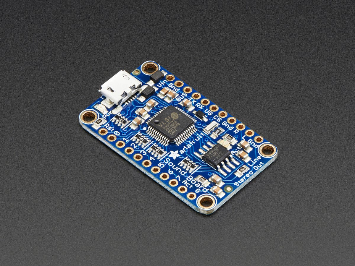 Adafruit Audio FX Mini Sound Board - WAV/OGG Trigger - 2MB Flash - The Pi Hut