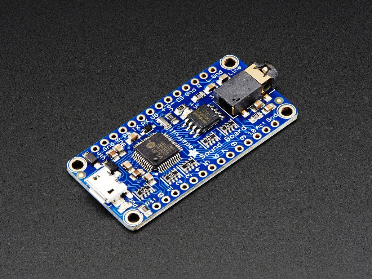 Adafruit Audio FX Sound Board - WAV/OGG Trigger with 16MB Flash - The Pi Hut