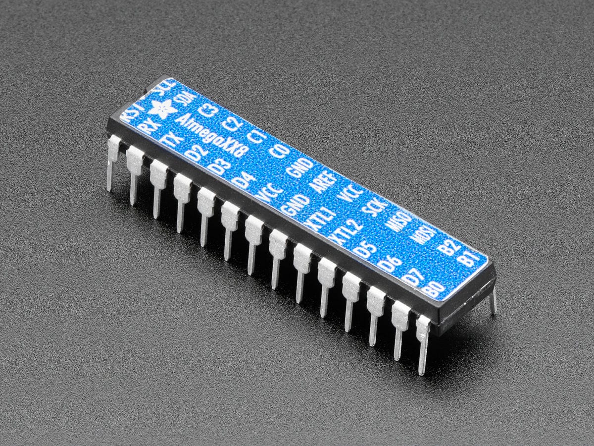 Adafruit AVR ATmegaXX8 Pinout Sticker - 10 pcs - The Pi Hut