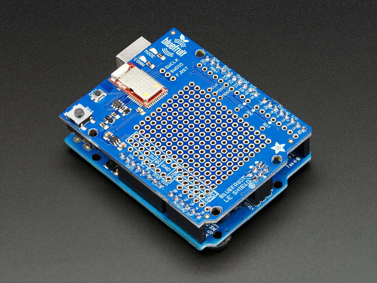 Adafruit Bluefruit LE Shield - Bluetooth LE for Arduino - The Pi Hut