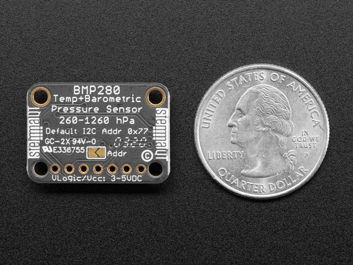 Adafruit BMP280 I2C or SPI Barometric Pressure & Altitude Sensor - The Pi Hut