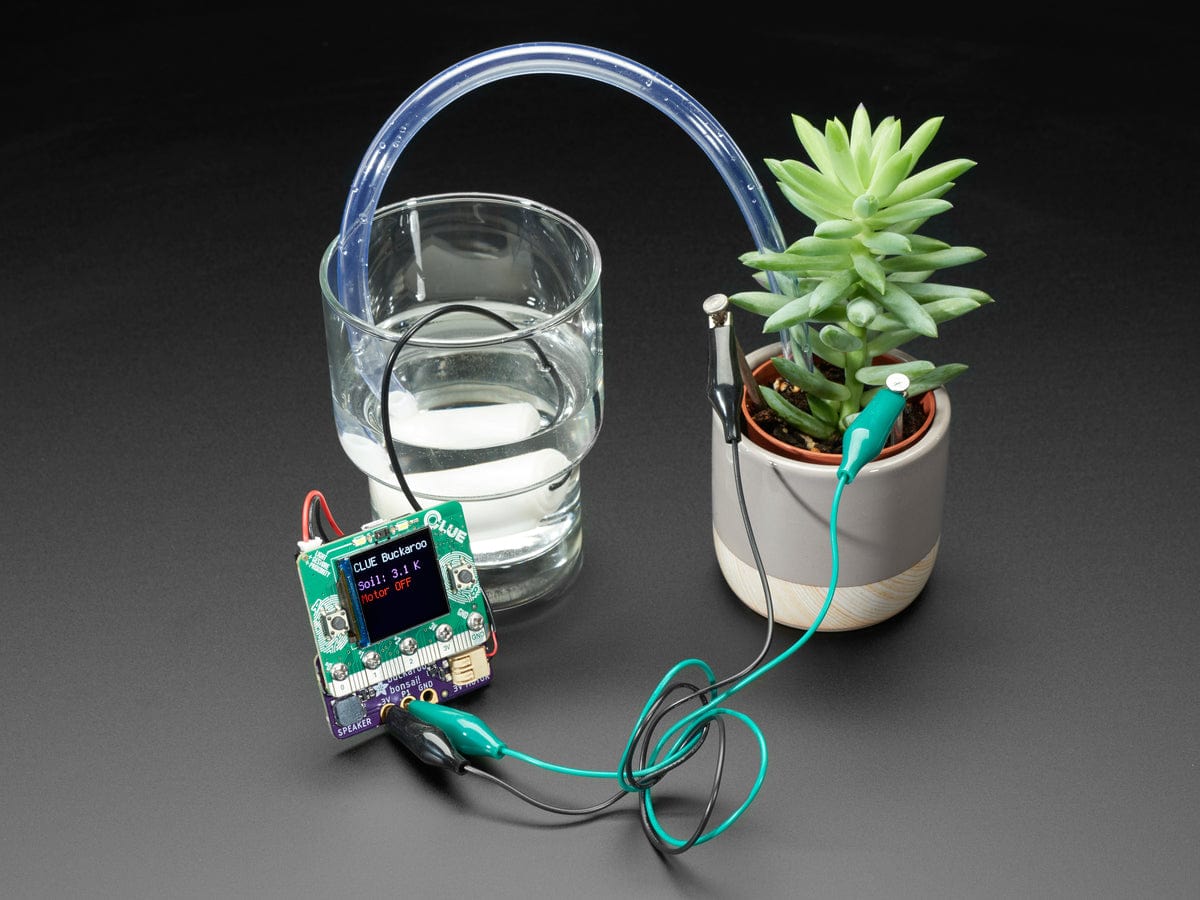 Adafruit Bonsai Buckaroo - micro:bit & CLUE Plant Care Helper - The Pi Hut