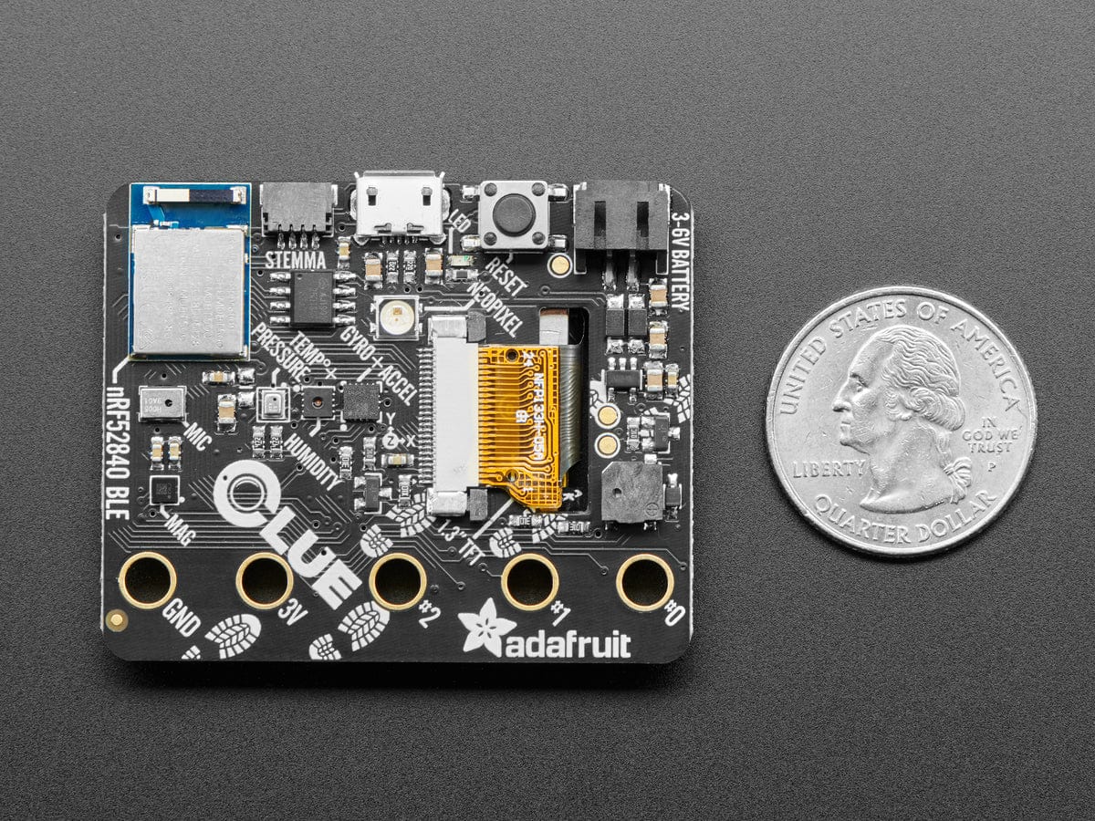 Adafruit CLUE - nRF52840 Express with Bluetooth LE - The Pi Hut