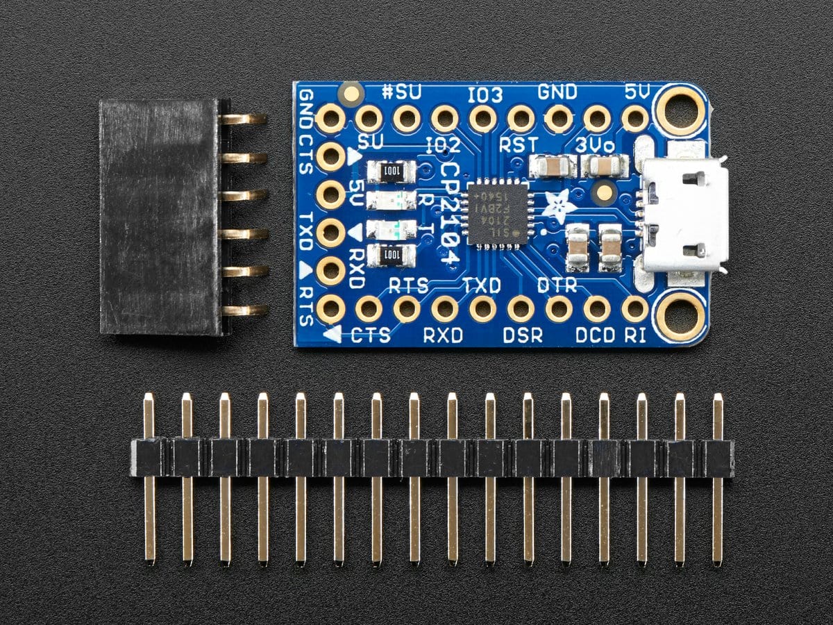 Adafruit CP2104 Friend - USB to Serial Converter - The Pi Hut