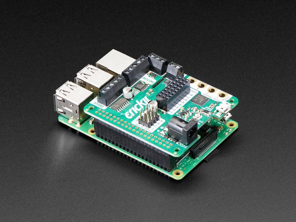 Adafruit CRICKIT HAT for Raspberry Pi - The Pi Hut