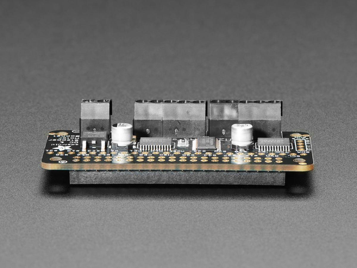 Adafruit DC & Stepper Motor Bonnet for Raspberry Pi - The Pi Hut