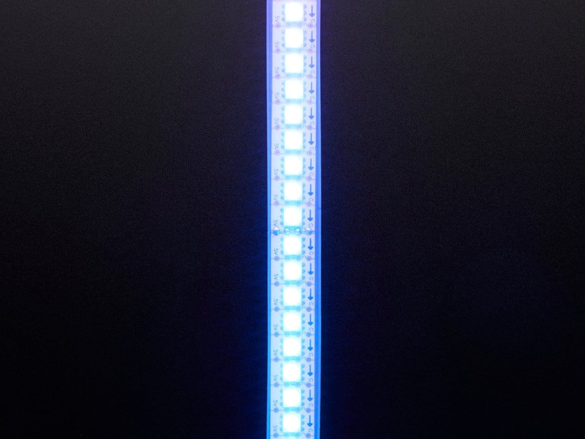 Adafruit DotStar Digital LED Strip - White 144 LED/m - One Meter - The Pi Hut