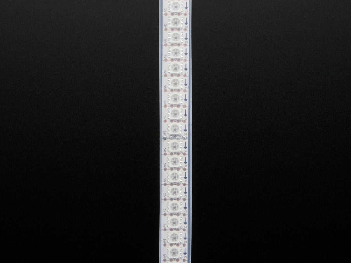 Adafruit DotStar Digital LED Strip - White 144 LED/m - One Meter - The Pi Hut