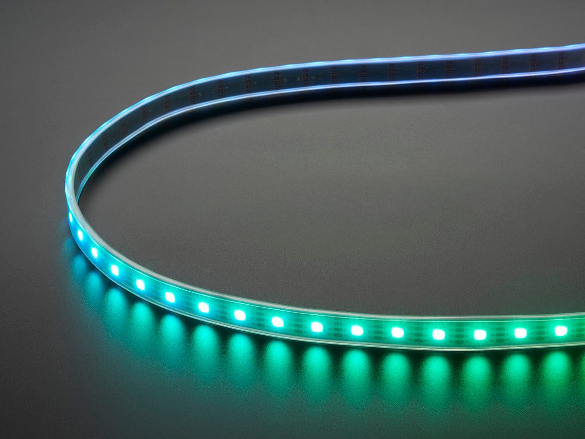 Adafruit DotStar Digital LED Strip - White 60 LED - Per Meter - The Pi Hut