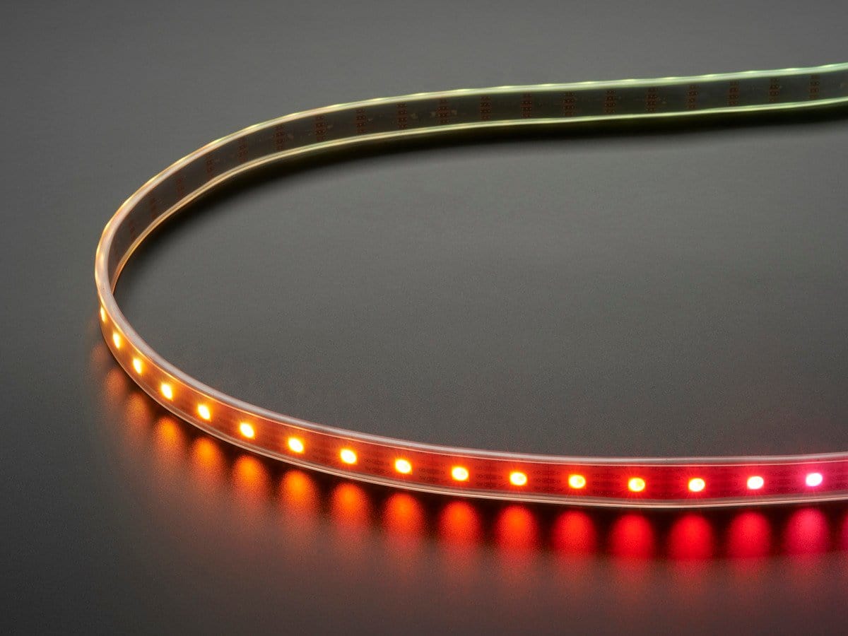 Adafruit DotStar Digital LED Strip - White 60 LED - Per Meter - The Pi Hut