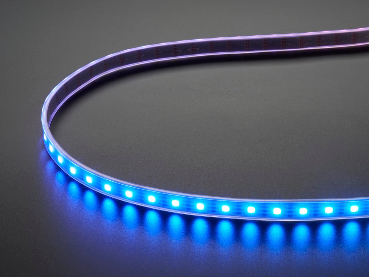 Adafruit DotStar Digital LED Strip - White 60 LED - Per Meter - The Pi Hut