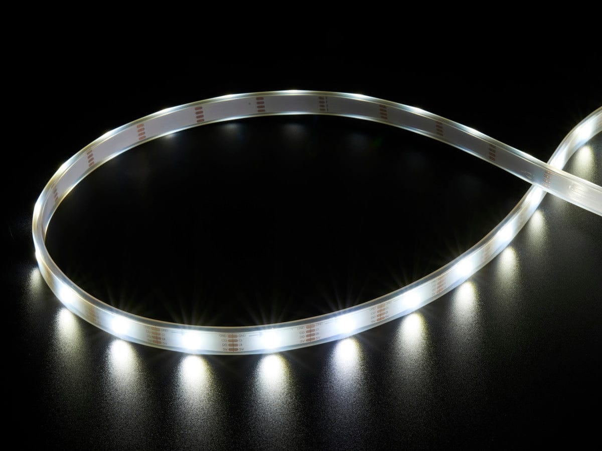 Adafruit DotStar LED Strip - Addressable Cool White - 30 LED/m - The Pi Hut