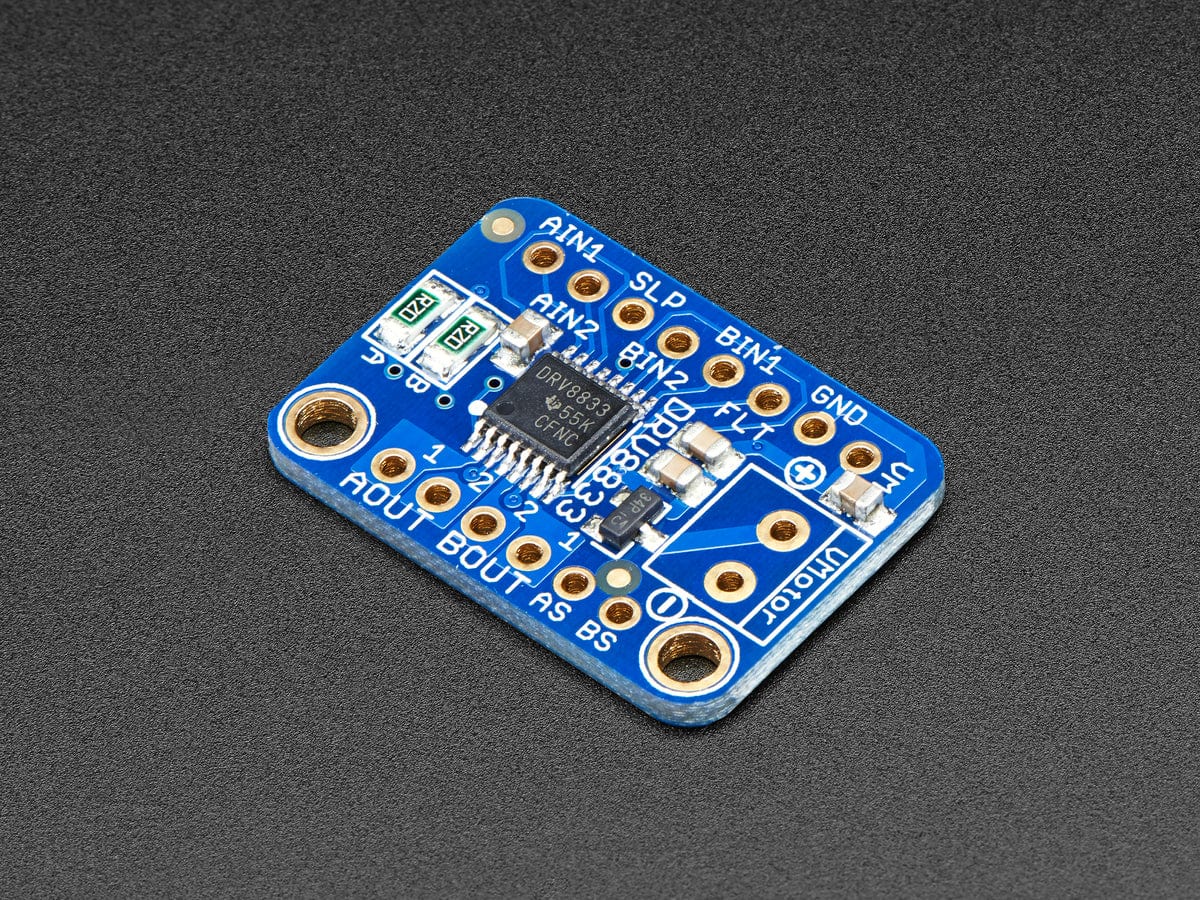 Adafruit DRV8833 DC/Stepper Motor Driver Breakout Board - The Pi Hut