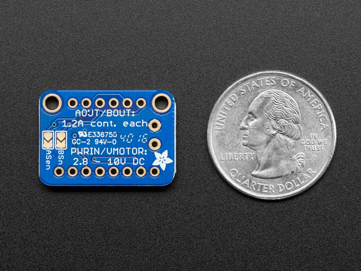 Adafruit DRV8833 DC/Stepper Motor Driver Breakout Board - The Pi Hut