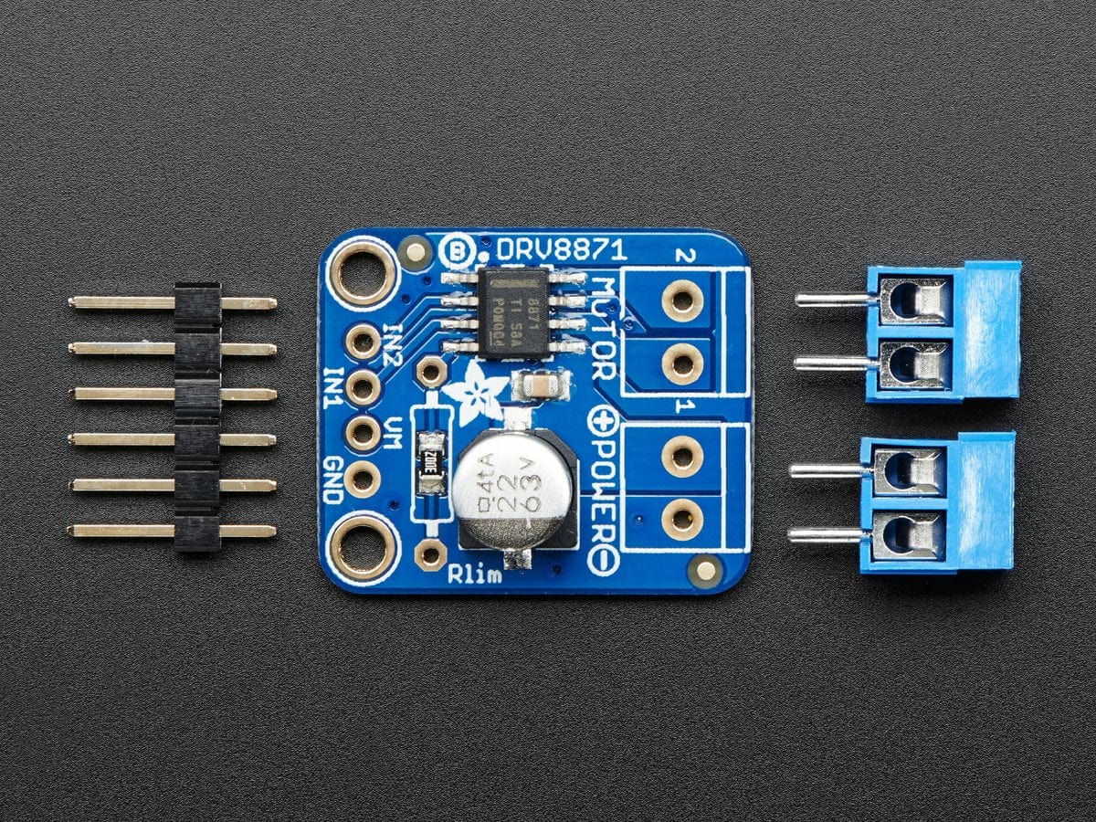 Adafruit DRV8871 DC Motor Driver Breakout Board - 3.6A Max - The Pi Hut