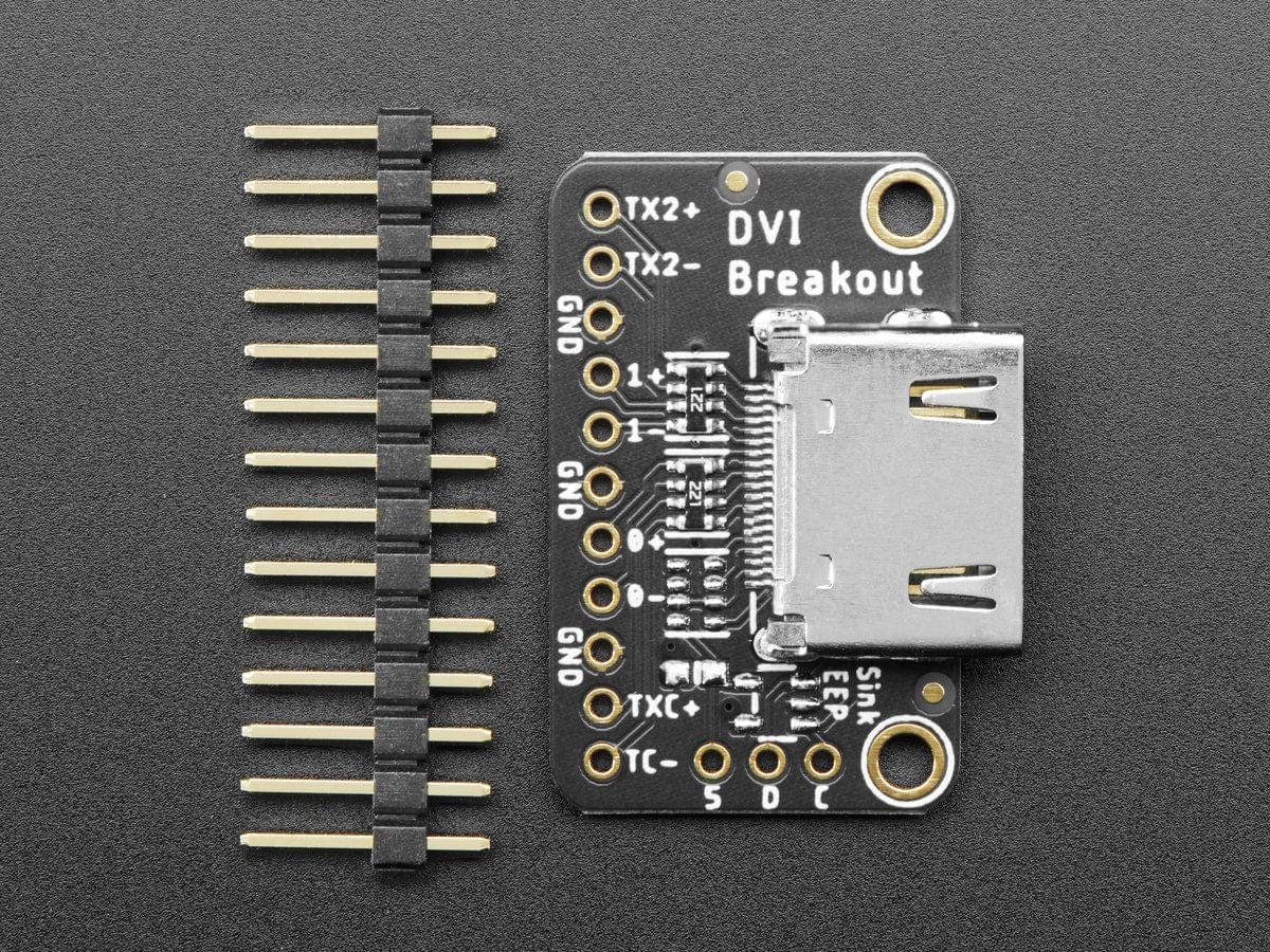 Adafruit DVI Breakout Board - For HDMI Source Devices - The Pi Hut
