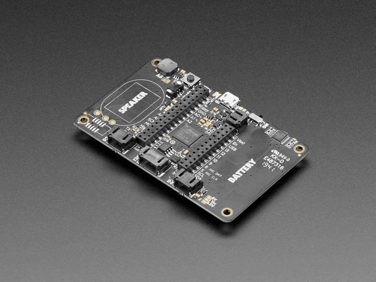 Adafruit EdgeBadge - TensorFlow Lite for Microcontrollers - The Pi Hut