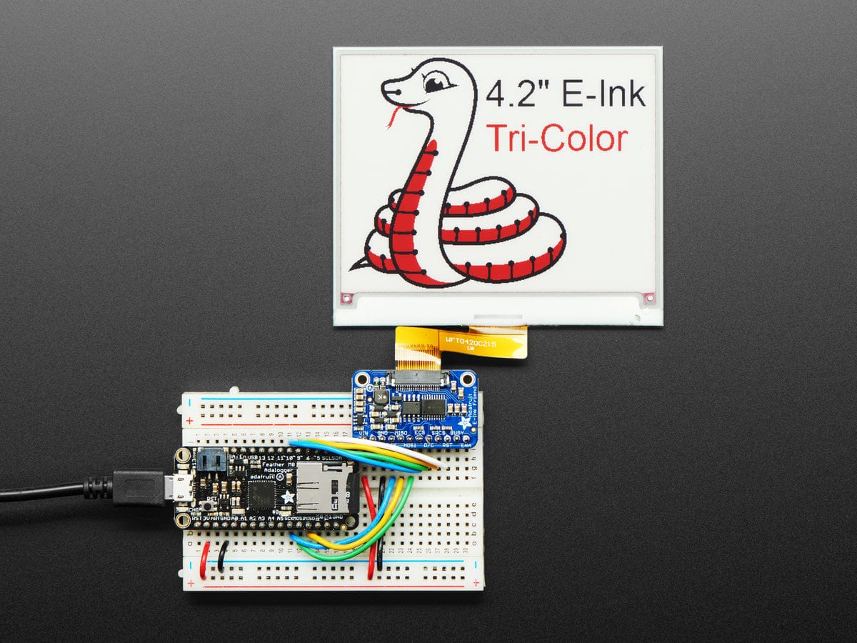 Adafruit eInk Breakout Friend with 32KB SRAM - The Pi Hut