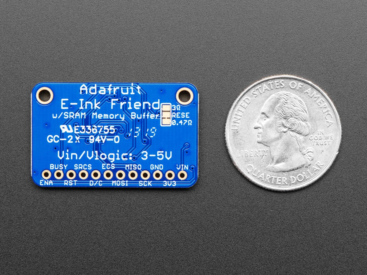 Adafruit eInk Breakout Friend with 32KB SRAM - The Pi Hut