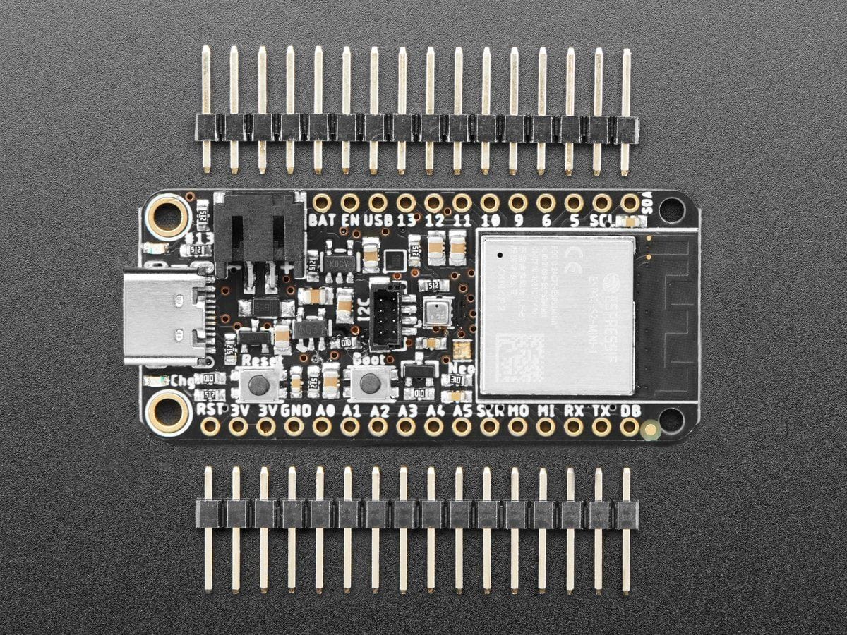 Adafruit ESP32-S2 Feather with BME280 Sensor - STEMMA QT (4MB Flash + 2 MB PSRAM) - The Pi Hut