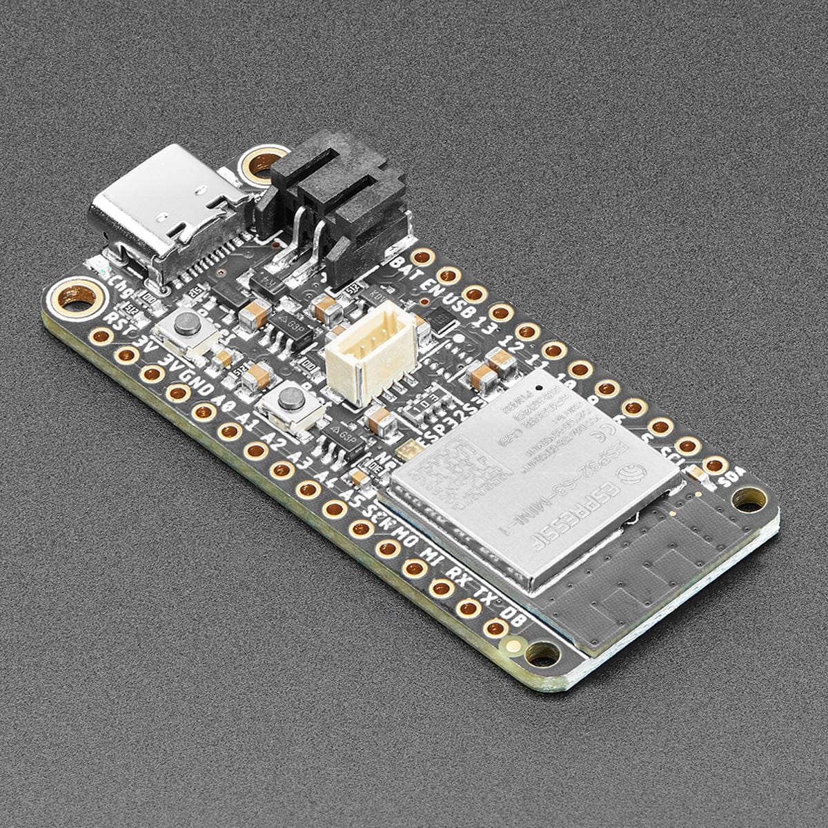 Adafruit ESP32-S3 Feather with 4MB Flash 2MB PSRAM - STEMMA QT / Qwiic - The Pi Hut