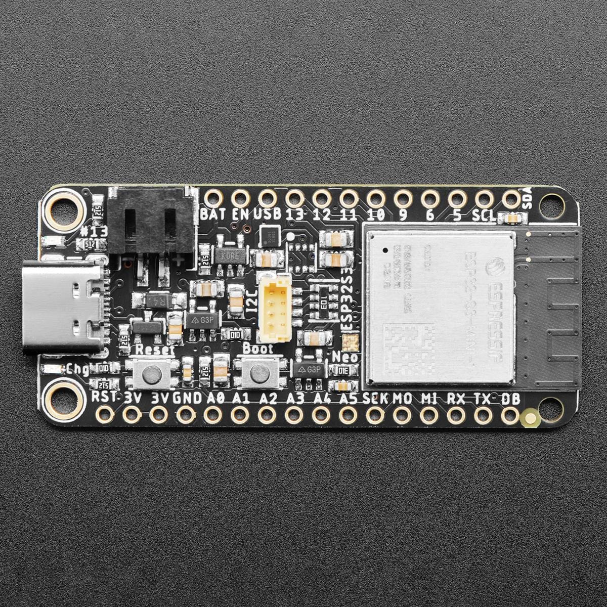 Adafruit ESP32-S3 Feather with STEMMA QT / Qwiic - 8MB Flash No PSRAM - The Pi Hut