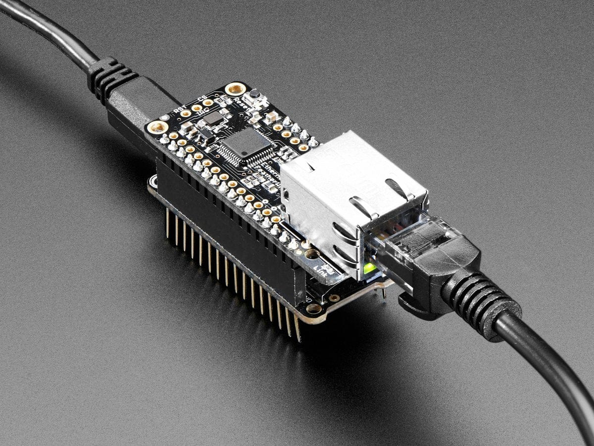 Adafruit Ethernet FeatherWing - The Pi Hut