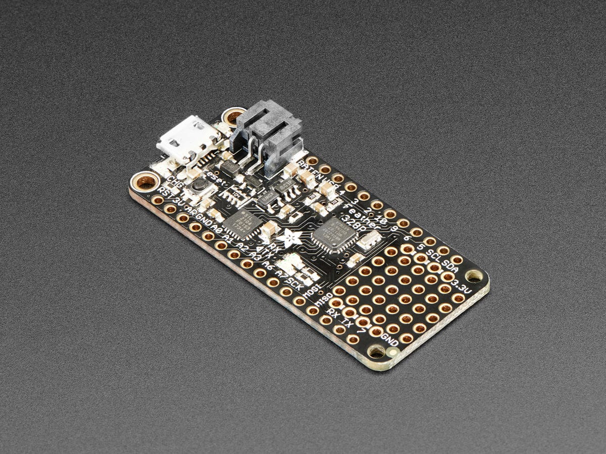 Adafruit Feather 328P - Atmega328P 3.3V @ 8 MHz - The Pi Hut