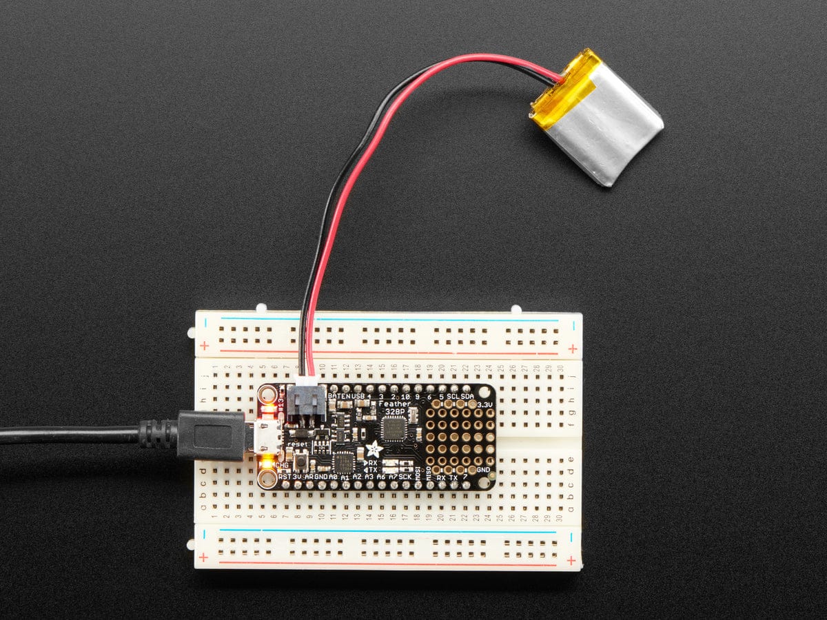 Adafruit Feather 328P - Atmega328P 3.3V @ 8 MHz - The Pi Hut