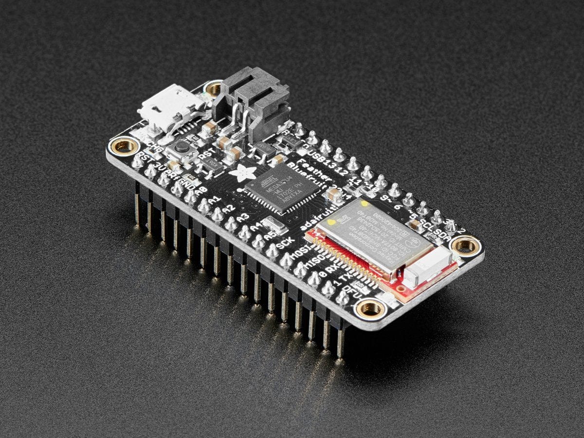 Adafruit Feather 32u4 Bluefruit LE with Headers - Assembled - The Pi Hut