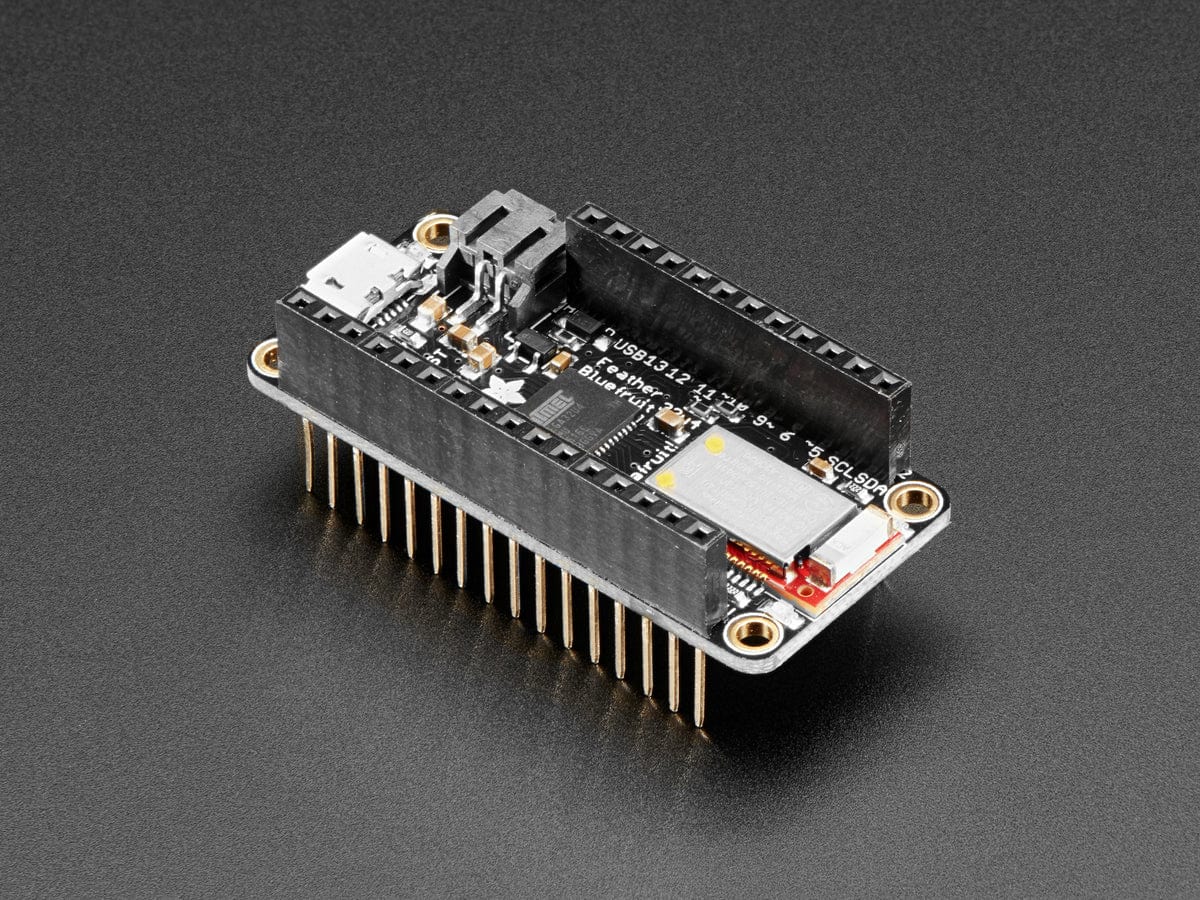 Adafruit Feather 32u4 Bluefruit LE with Stacking Headers - The Pi Hut