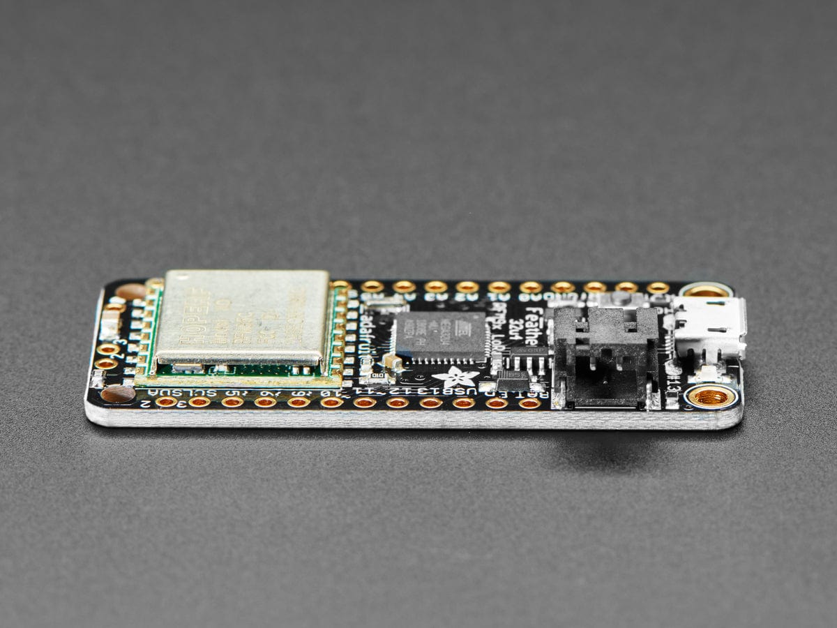 Adafruit Feather 32u4 RFM95 LoRa Radio- 868 or 915 MHz - The Pi Hut