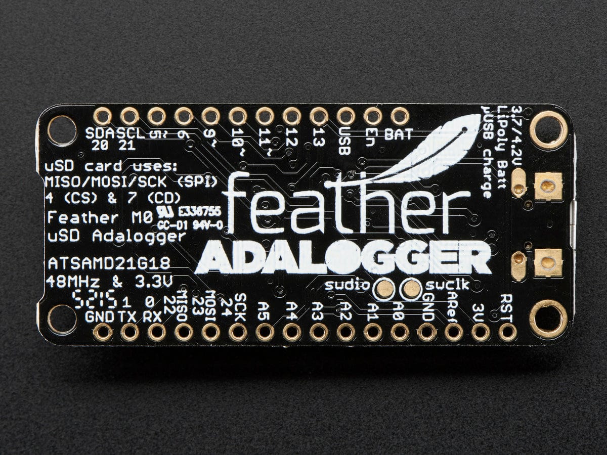 Adafruit Feather M0 Adalogger - The Pi Hut