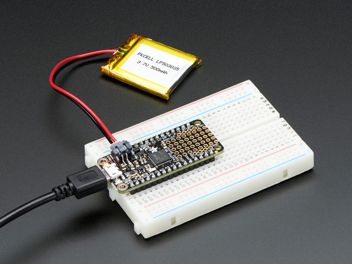 Adafruit Feather M0 Basic Proto - ATSAMD21 Cortex M0 - The Pi Hut