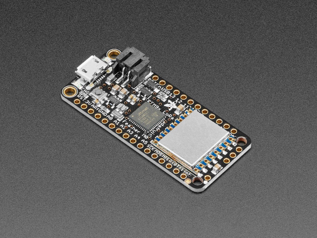 Adafruit Feather M0 RFM96 LoRa Radio - 433MHz - The Pi Hut