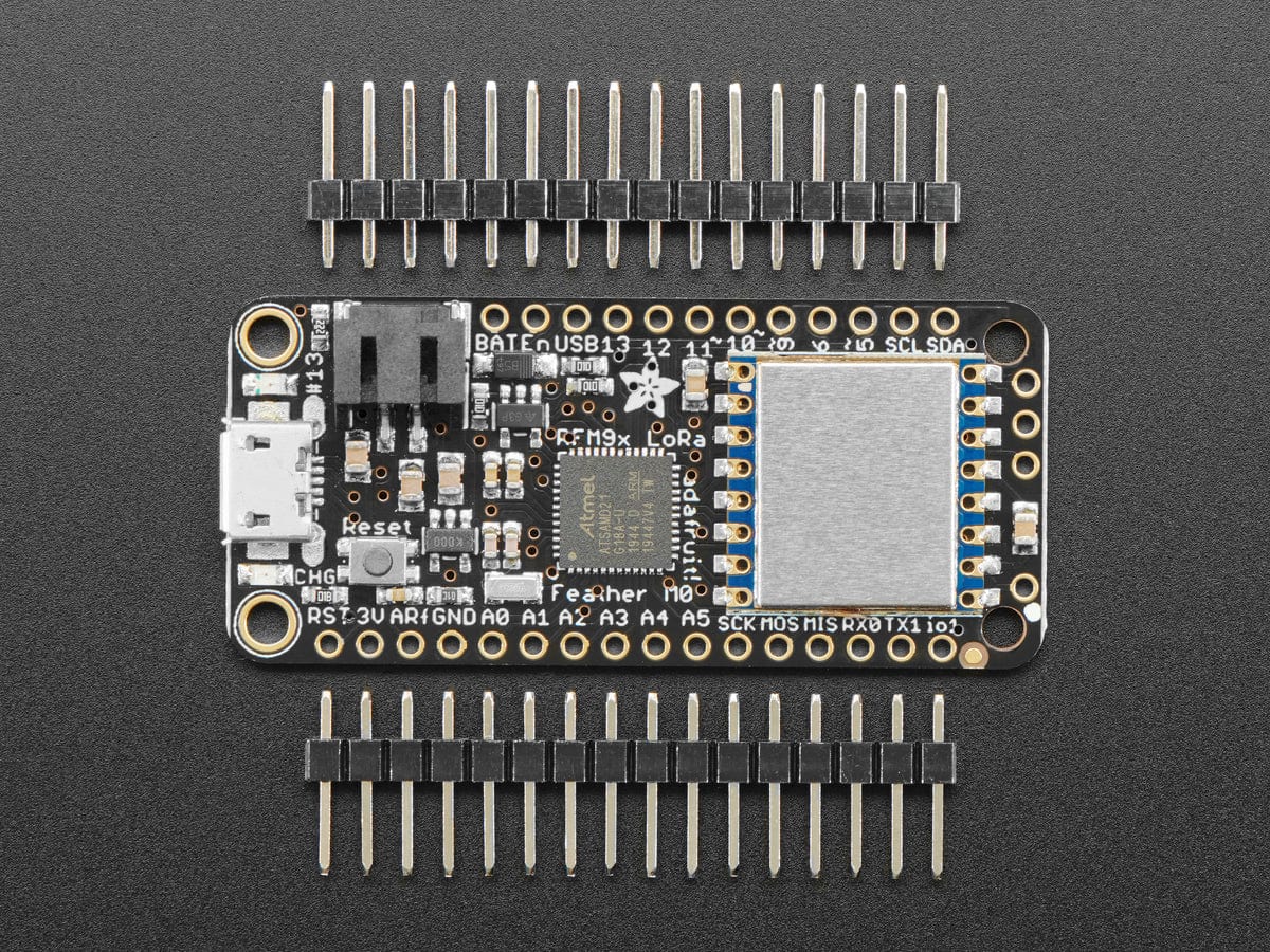 Adafruit Feather M0 RFM96 LoRa Radio - 433MHz - The Pi Hut