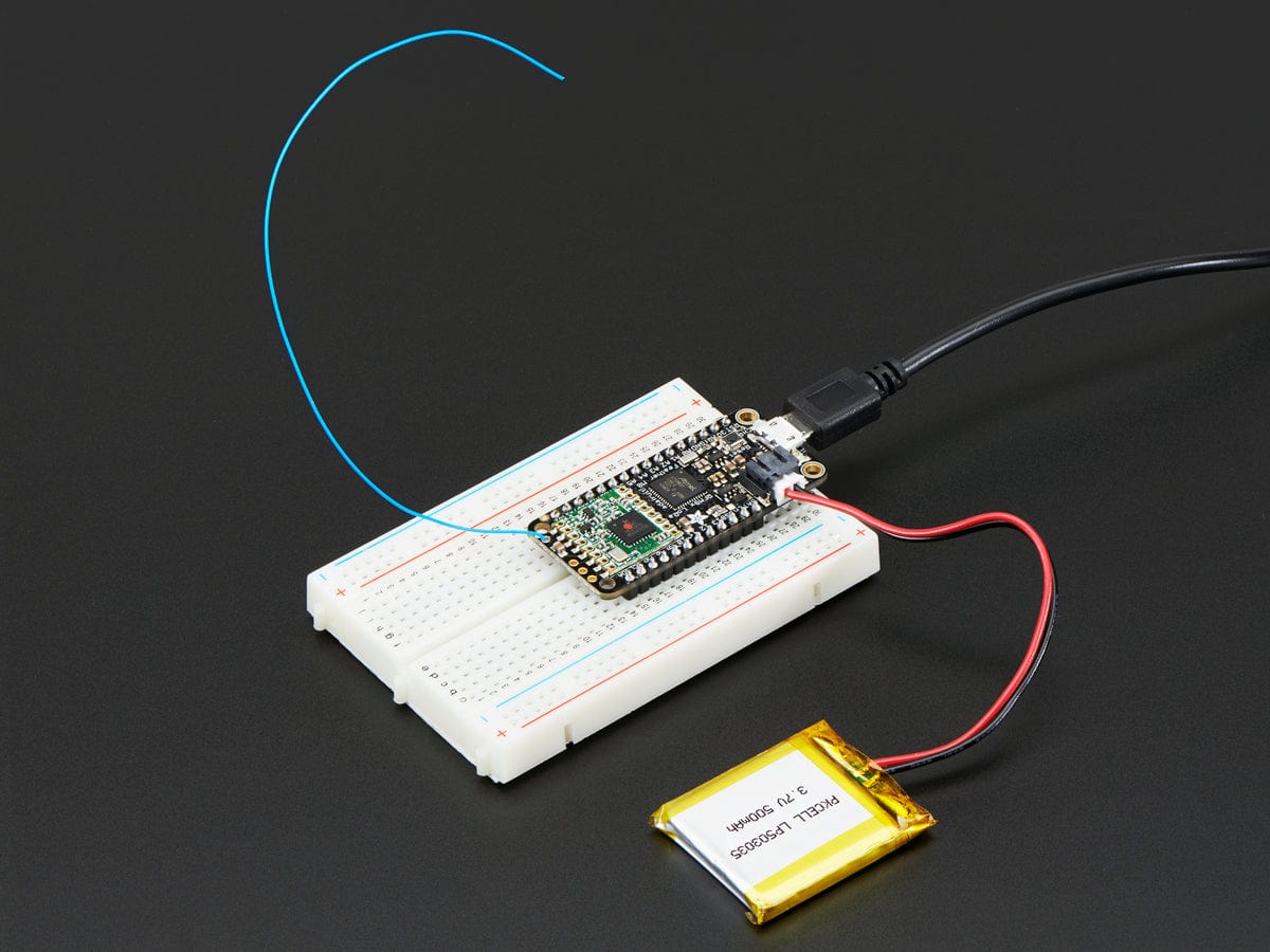 Adafruit Feather M0 RFM96 LoRa Radio - 433MHz - The Pi Hut