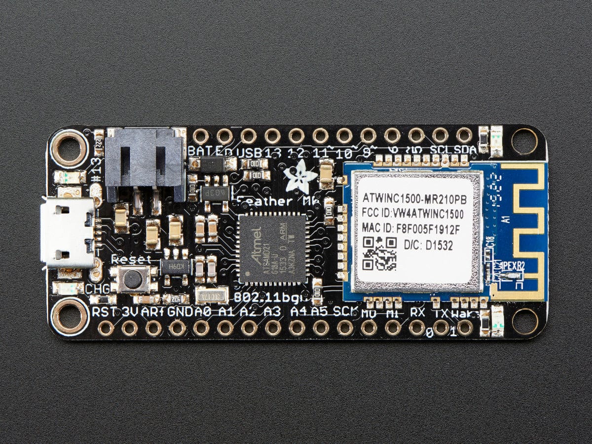 Adafruit Feather M0 WiFi - ATSAMD21 + ATWINC1500 - The Pi Hut