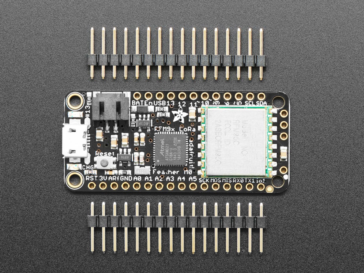 Adafruit Feather M0 with RFM95 LoRa Radio - 900MHz - The Pi Hut