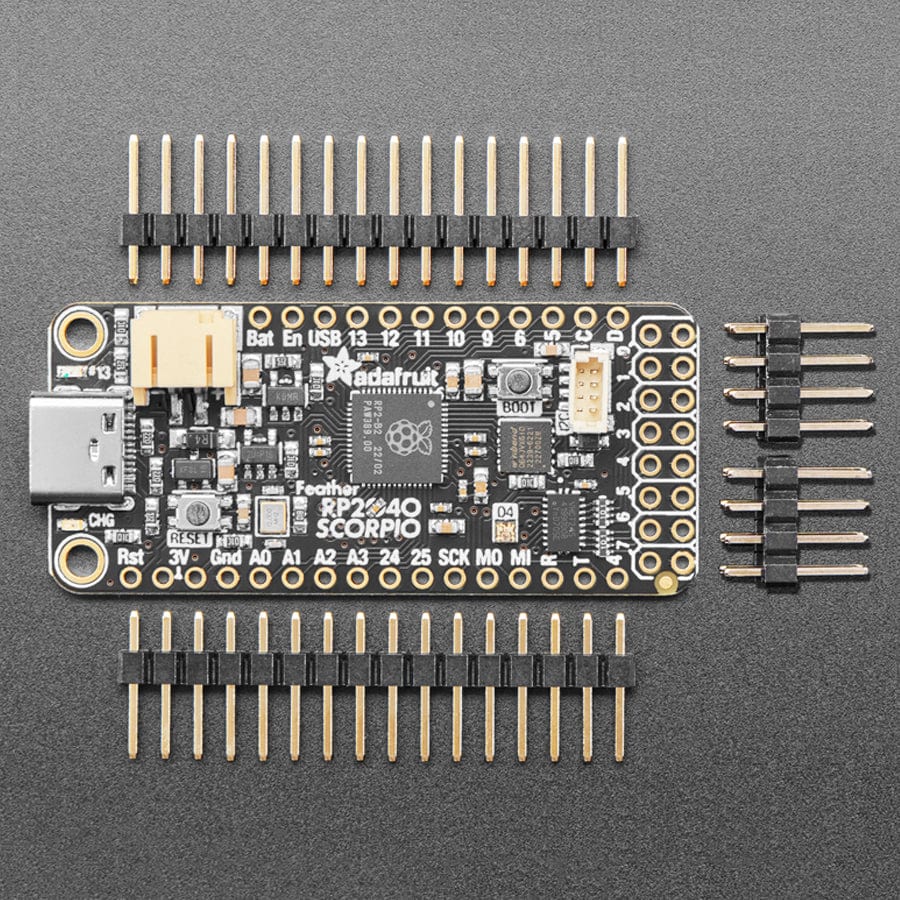 Adafruit Feather RP2040 SCORPIO - 8 Channel NeoPixel Driver - The Pi Hut
