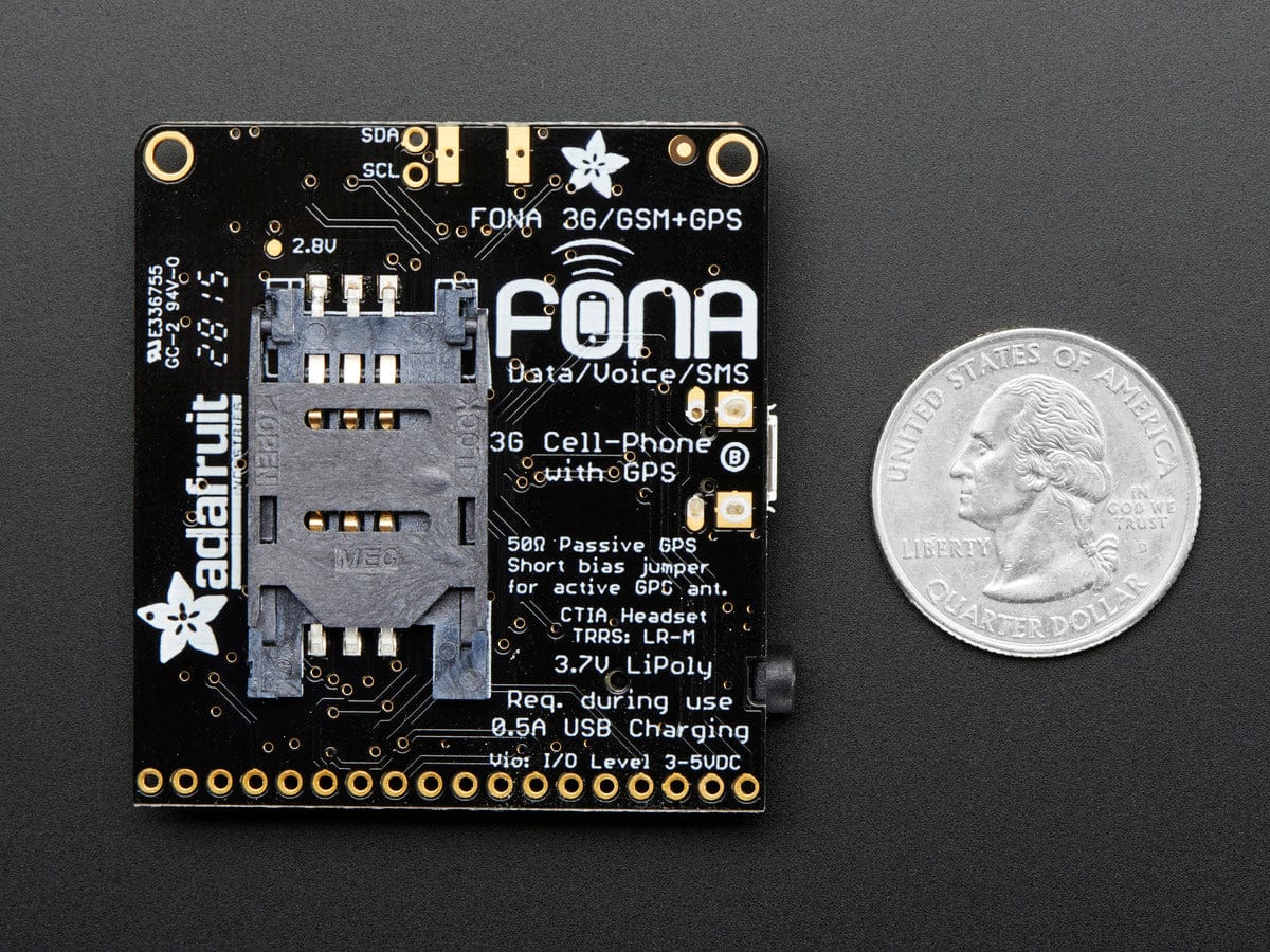 Adafruit FONA 3G Cellular Breakout - American version - The Pi Hut