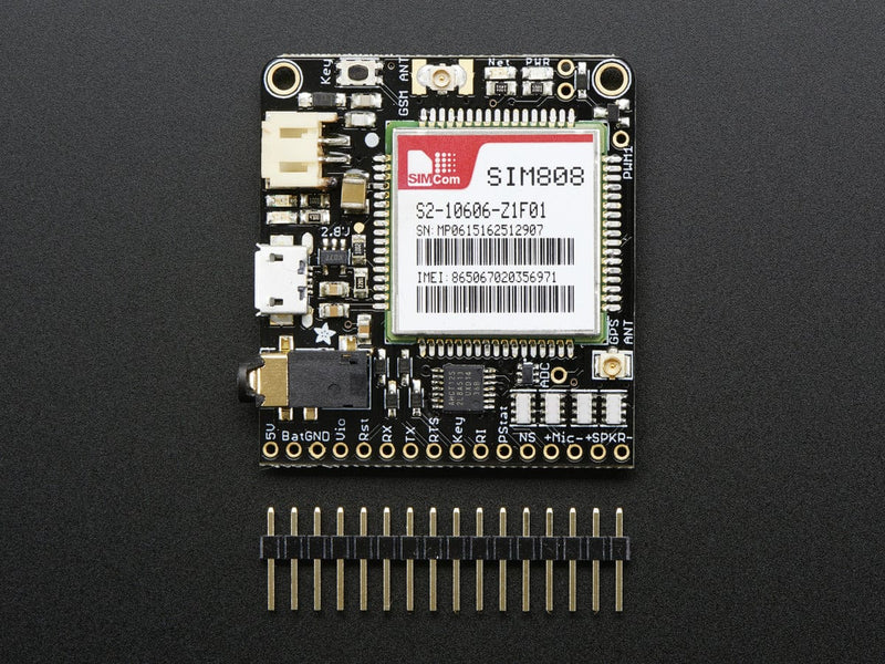 Adafruit FONA 808 - Mini Cellular GSM + GPS Breakout - The Pi Hut