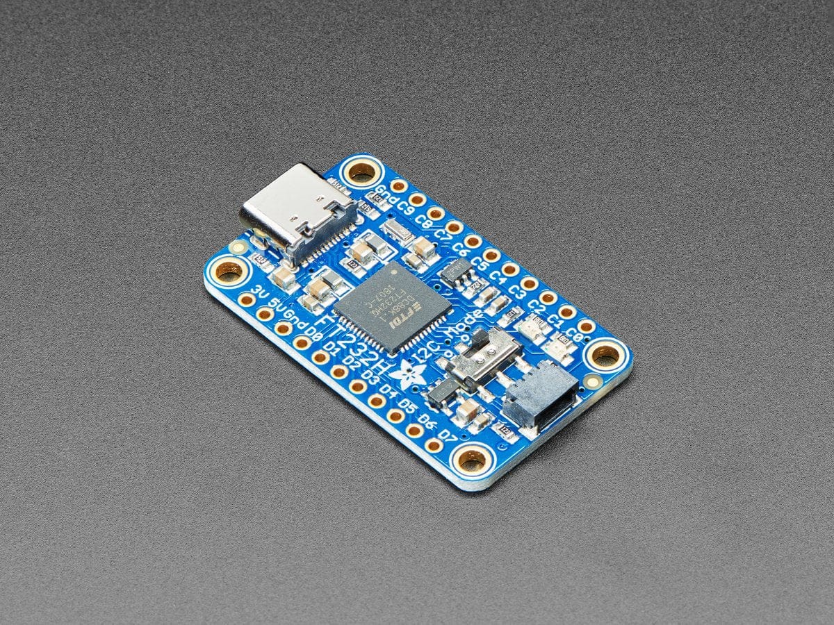 Adafruit FT232H Breakout - General Purpose USB to GPIO, SPI, I2C - The Pi Hut