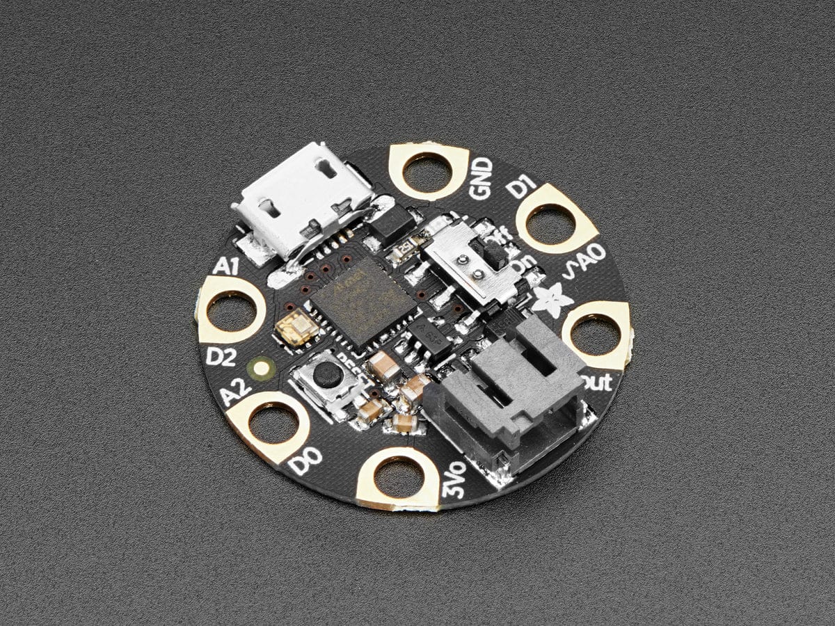 Adafruit GEMMA M0 - Miniature wearable electronic platform - The Pi Hut