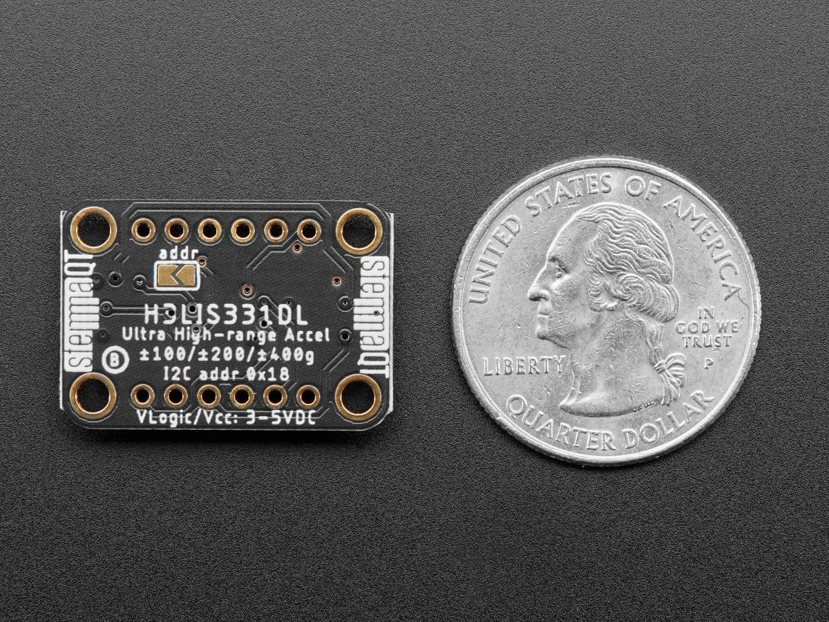 Adafruit H3LIS331 Ultra High Range Triple-Axis Accelerometer - The Pi Hut