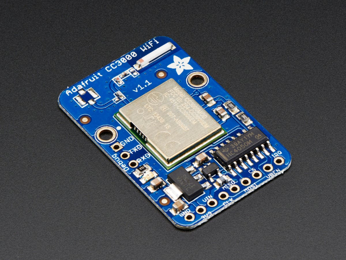 Adafruit HUZZAH CC3000 WiFi Breakout with Onboard Antenna - The Pi Hut