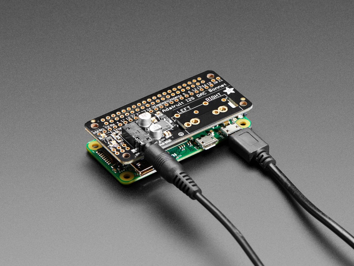 Adafruit I2S Audio Bonnet for Raspberry Pi - The Pi Hut