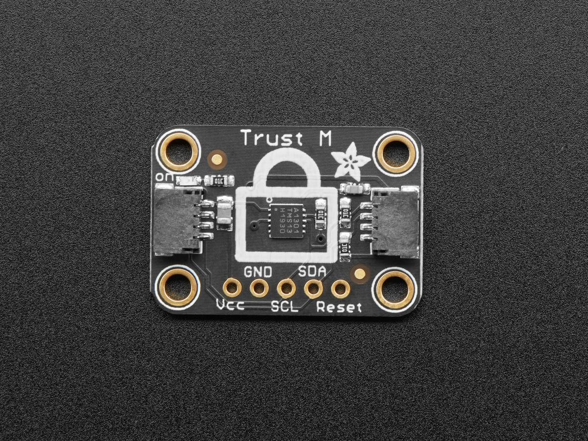 Adafruit Infineon Trust M Breakout Board - STEMMA QT / Qwiic - The Pi Hut